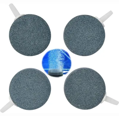 Productafbeelding van 4 Stuks Luchtstenen voor Aquarium, 4 cm Luchtuitstralers voor Aquariums