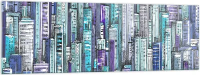 Produktbild von Bilder auf glas - Abstraktion modern - 160x50cm - Glasbilder - Wandbilder - Kunstdruck - zum Aufhängen bereit - Wanddekoration aus Glas - Glas Bilder - Wandbild auf Glas - Einteilig - GAB160x50-3857