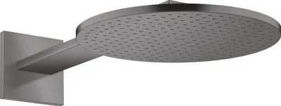 Produktbild von hansgrohe Kopfbrause 300 2jet Axor mit Brausearm, brushed black chrome
