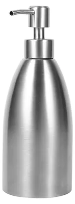 Obrázek produktu pro 500 ml dávkovač mýdla z nerezové oceli pro kuchyň, umyvadlo, vodovodní kohoutek, koupelnu, šamponovou krabičku