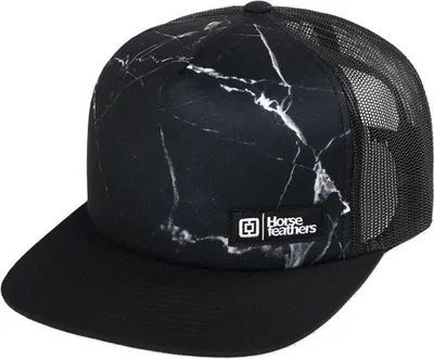 Produktbild von HORSEFEATHERS MAVE CAP Uni, schwarzer Marmor