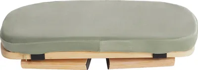 Obrázek produktu pro Přenosná meditační stolička, Pohodlná houbová podložka, Skládací konstrukce, Ergonomický sklon 5°, zelená barva