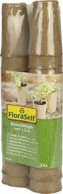 Obrázek produktu pro Rašelinové květináče FloraSelf 24 ks