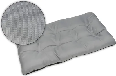 Produktbild von Hundebett Hundekissen Hundematratze Tierbett für Kleine, Mittlere und Grosse Hunde - Wasserdicht, Waschbar - Größe XXL - Grau