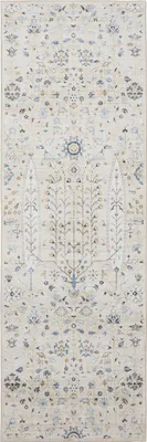 Produktbild von benuta Waschbarer Vintage Teppich Läufer George Beige 80x240 cm Wohnzimmerteppich Schlafzimmer weich orientalisch