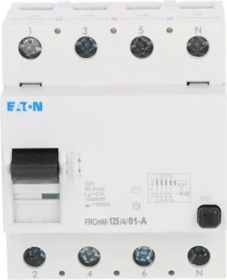 Produktbild von 4P 125A 0,1A Differenzialschutzschalter Typ AC FRCmM-125/4/01 187815