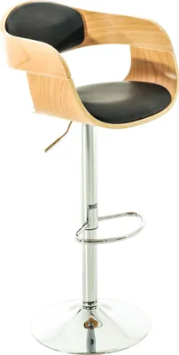 Produktbild von Barhocker HLO-CP235  natura/schwarz