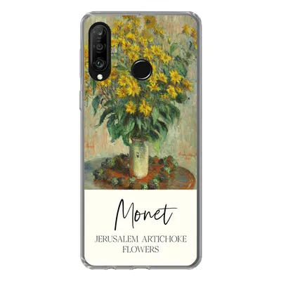Produktbild von MuchoWow® Handyhülle Schutzhülle Hülle für Huawei P30 Lite Alte Meister - Malerei - Monet Silikon Softcase Handy Hülle - Handyhülle
