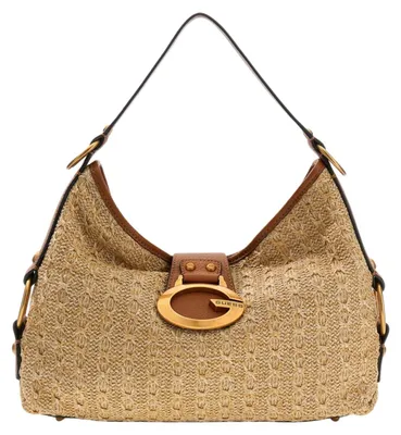 Produktbild von Guess Zalina Flap Clutch Tasche Natural/Cognac