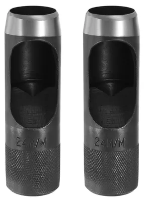 Produktbild von Elzusha - 2 Stück Lochstanzen für runde Löcher mit einem Durchmesser von 24 mm