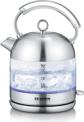 Immagine prodotto di Bollitore in vetro SEVERIN WK3459 design retrò 1,7l 2400 watt