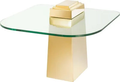 Produktbild von Casa Padrino Luxus Beistelltisch Gold 65 x 65 x H. 51 cm - Luxus Qualität