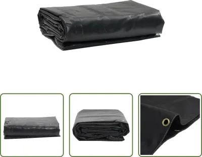 Immagine prodotto di The Living Store telone nero 5x7 m 650 g/m²