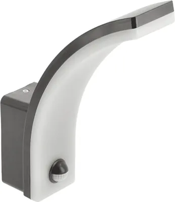 Produktbild von 20w LED Außenleuchte Außenlampe Fassadenleuchte mit Bewegungsmelder IP54 Schwarz