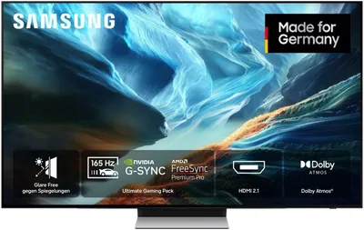 Produktbild von Samsung 77" OLED S90H 4K Vision AI Smart TV (2026), 195,6 cm (77"), 3840 x 2160 Pixel, OLED, Smart-TV, WLAN, Schwarz