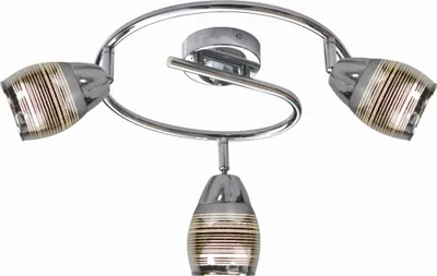 Zdjęcie produktu dla Lampa sufitowa MILTON chromowana 3xE14x10W metal wym:18x38x38cm IP20 Candellux