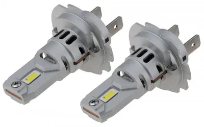 Productafbeelding van LED-lampen H7. Specificaties: Vermogen: maximaal 42W per set, spanning: 12V, lichtopbrengst: maximaal 4600lm, LED-type: CSP5730