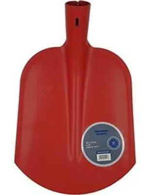 Produktbild von MMXX Emsländer Schaufel Gr. 00, 1,85 mm Dicke, "Profi", Blattmaße: 265x216 mm, Dülle 1/2, rot