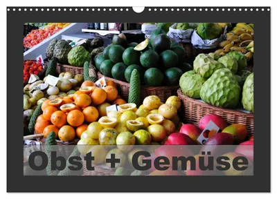 Produktbild von Obst + Gemüse (Wandkalender 2027 DIN A3 quer), CALVENDO Monatskalender