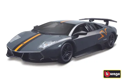 Obrázek produktu pro Bburago 1:24 Lamborghini MURCIELAGO LP 670-4 SV Metallic Grey