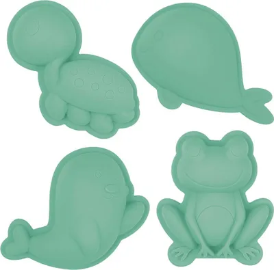 Produktbild von SCRUNCH Faltbares Silikon Sandspielzeug für Strand und Garten, Münz-Design