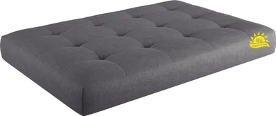 Produktbild von sunnypillow Palettenkissen Verona UV - beständig Outdoor/Indoor Sitzkissen 120x60x15cm Silver