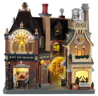 Productafbeelding van Beersmith row b/o 4.5v kerstfiguur LEMAX