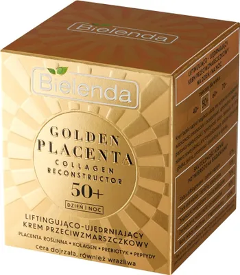 Immagine prodotto di Bielenda Golden Placenta 50+ Crema Giorno E Notte Antirughe Liftante E Rassodante 50Ml