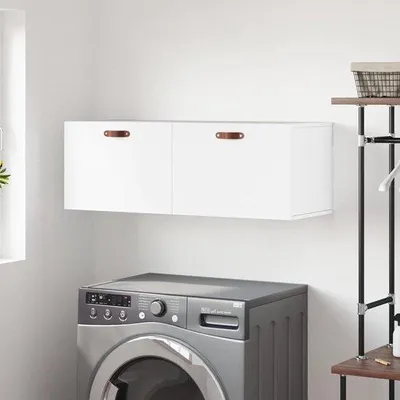 Produktbild von Famanu Wandregal Praktische Aufbewahrungslösung - 100 cm breit - Weiß