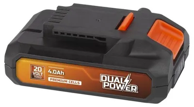 Zdjęcie produktu dla akumulator 20V 4AH Dual Power POWDP9024 - Tylko do narzędzi Dual Power 20V