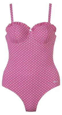 Produktbild von Beco Damen Schwimmkleidung, Pink-Weiß, 38, 4013368165843