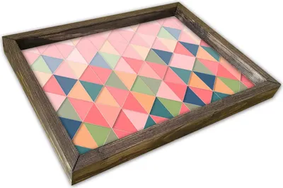 Produktbild von Evila Originals, AT- TRX0216, Bunt, Serviertabletts, Gemälde: 100% MDF (Dicke: 2