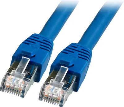 Zdjęcie produktu dla EFB Elektronik K5528BL.10, 10 m, Cat8.1, S/FTP (S-STP), RJ-45, RJ-45, Niebieski