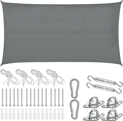 Image de Voile d’ombrage SUNNY - 2 x 4 m, gris