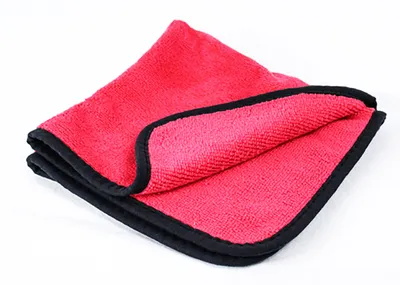 Produktbild von MICROFASERTUCH 40x40cm ROT Reinigungstuch Waffeltuch Poliertuch Trockentuch Putztuch Mikrofasertuch Microfaser Mikrofaser Tuch