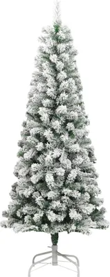 Zdjęcie produktu dla vidaXL Sztuczna choinka składana ośnieżona 180 cm