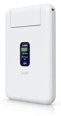 Produktbild von Ubiquiti UniFi UTR, Wi-Fi 5 (802.11ac), Dual-Band (2,4 GHz/5 GHz), Ethernet/LAN, Weiß, Tragbarer Router