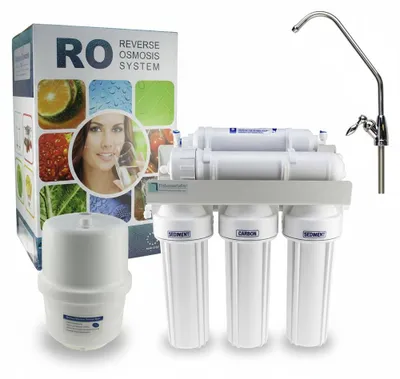 Produktbild von Umkehrosmose 5 Stufen RO5 - Reverse Osmosis - Wasserfilteranlage - Untertisch