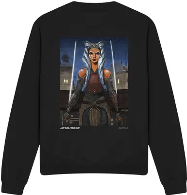 Productafbeelding van Ahsoka - "Heroic" sweater voor heren/dames, uni model (TV3565) (XL) (zwart)