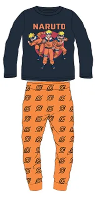 Produktbild von Disney 2 Teiliger Pyjama T-Shirt + Hose Kinder (2 bis 8 Jahre) Naruto Süßes Heiß