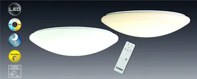 Produktbild von Näve LED Deckenleuchte "Darwin" - Material:Kunststoff, Metall - Farbe: weiß; 1208126