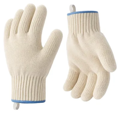 Imagen del producto de Guantes resistentes al calor con 5 dedos, un par, para la cocina