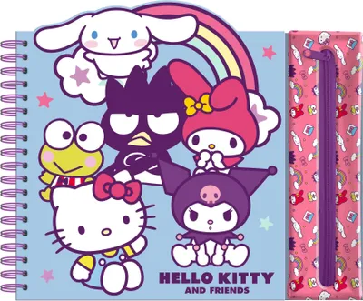 Image de Sac Hello Kitty + crayons + livre KIDS EUROSWAN HK50183