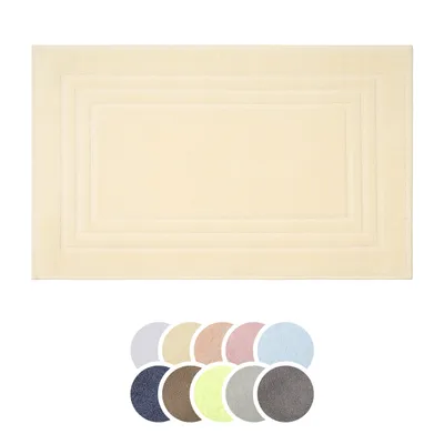 Produktbild von liebling Badvorleger 100% Baumwolle Zero Twist, Serie Lille, 800 gr. / m², 50 x 80 cm, 60 Grad waschbar, ultra weich, saugstark, vanille
