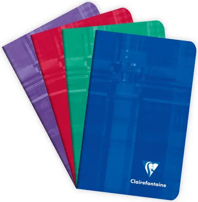 Imagen del producto de Clairefontaine Notizheft, 75 x 120 mm, 24 Blatt, kariert