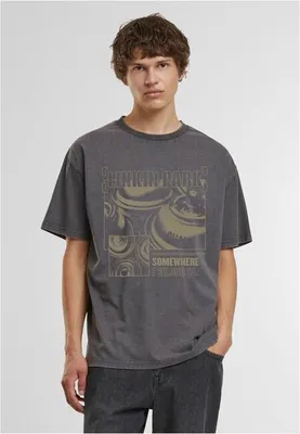 Image de T-shirt pour homme Mr. Tee Linkin Park « Somewhere I belong » - T-shirt ample style vintage - L