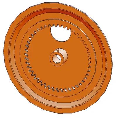 Produktbild von ATIKA Ersatzteil | Bremsscheibe mit Innenverzahnung für Betonmischer Format 190
