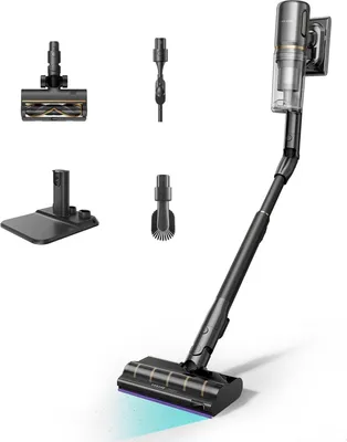 Produktbild von DREAME V20 Pro - Kabelloser Staubsauger - 0 mm Randreinigung - Harte Böden, Teppiche und Haare - Saugleistung 210 AW