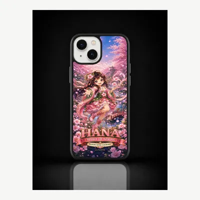 Imagen del producto de Funda para iPhone 14, carcasa protectora con diseño floral de primavera – LUNØIR ©