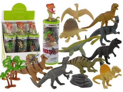 Obrázek produktu pro Sada 12 figurek dinosaurů v tubě